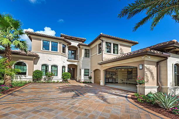 Permeable Paver Driveway in Oak Ridge North, TX